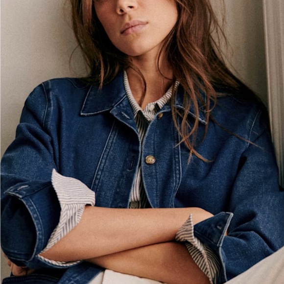 Sezane Jackets & Blazers - Sezane Will Denim Jacket